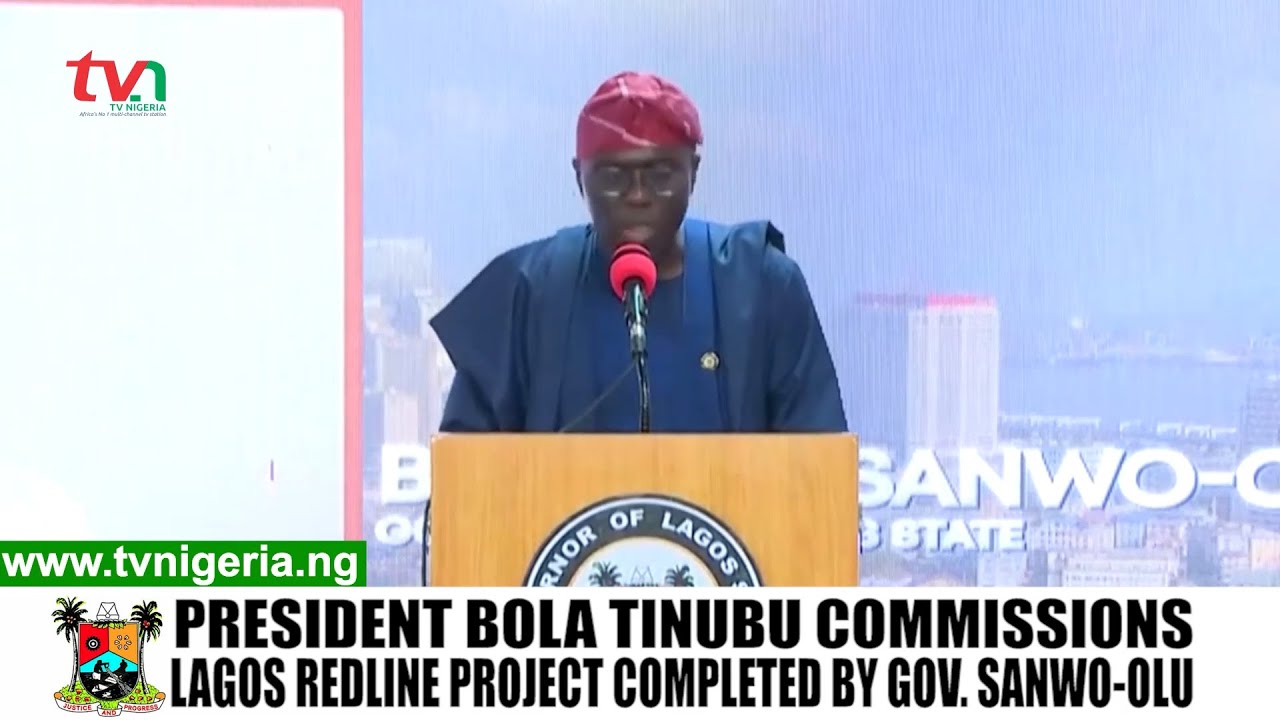 ⁣Governor Sanwo-Olu delivers Red line Rail Transport project to Lagosians