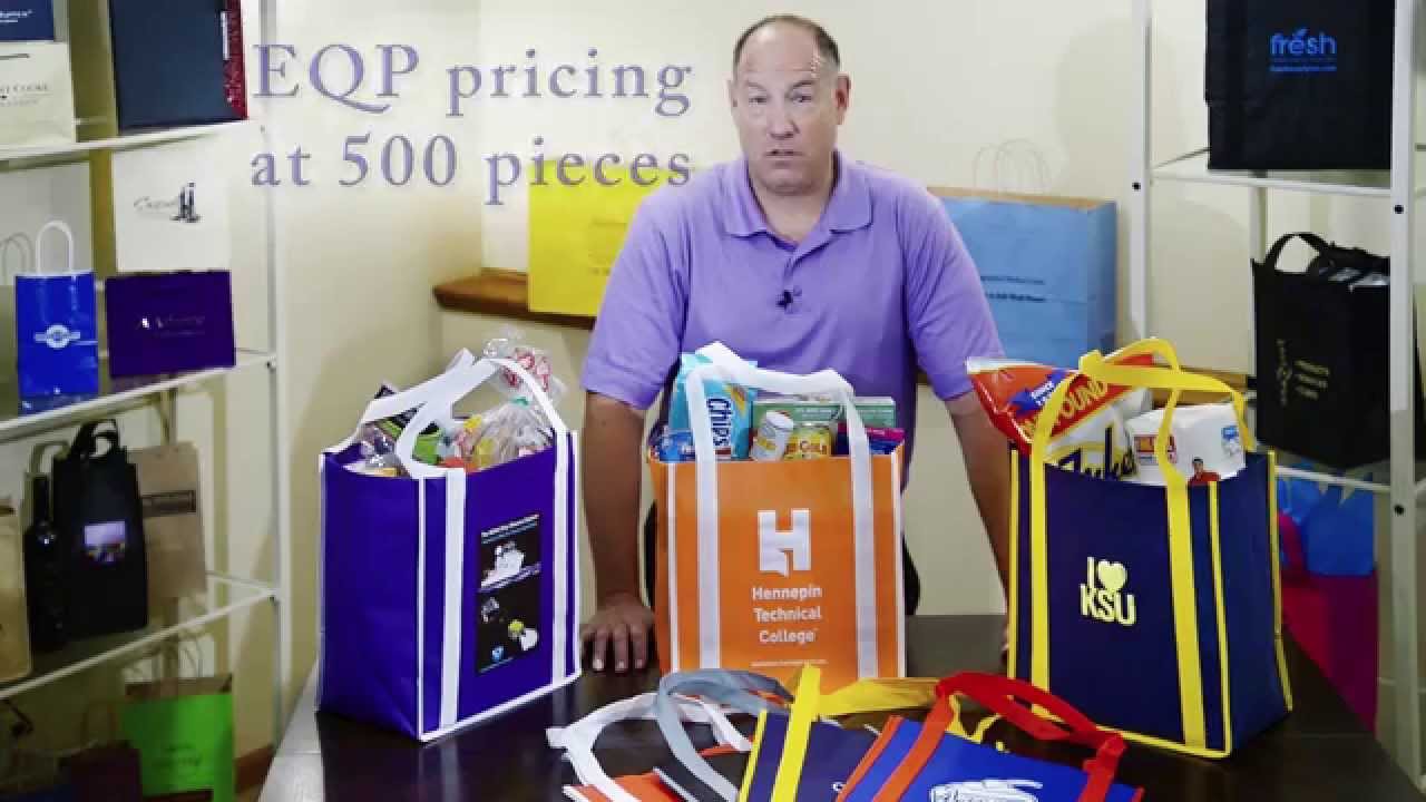 Two-Tone Tote Bag with Poly Board Insert