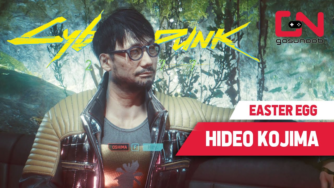 Hideo Kojima in Cyberpunk 2077 — Oshima Easter Egg 
