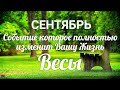 ♎ВЕСЫ. СЕНТЯБРЬ. Таро-Гороскоп Весы/Taro_Horoscope Libra.