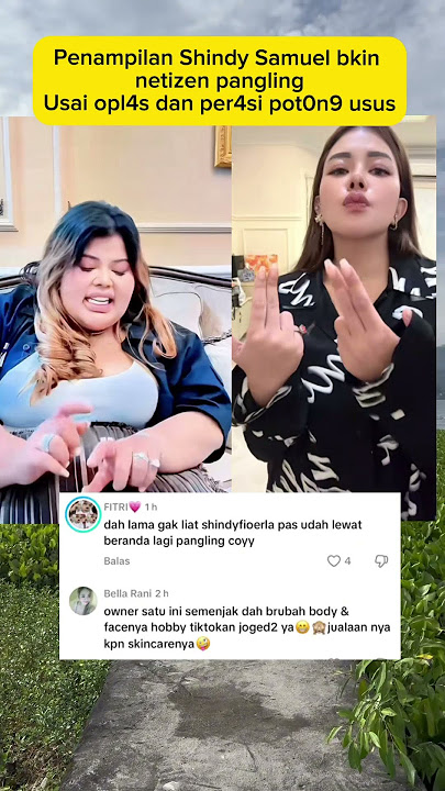 Penampilan Shindy Samuel bikin netizen pangling #trending #artis #viralvideo #shorts