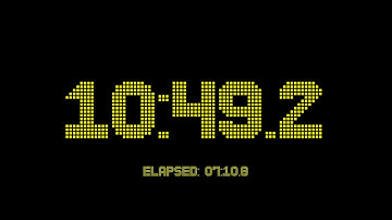 18 minutes and 0 seconds countdown timer with 1 fractional digits accuracy