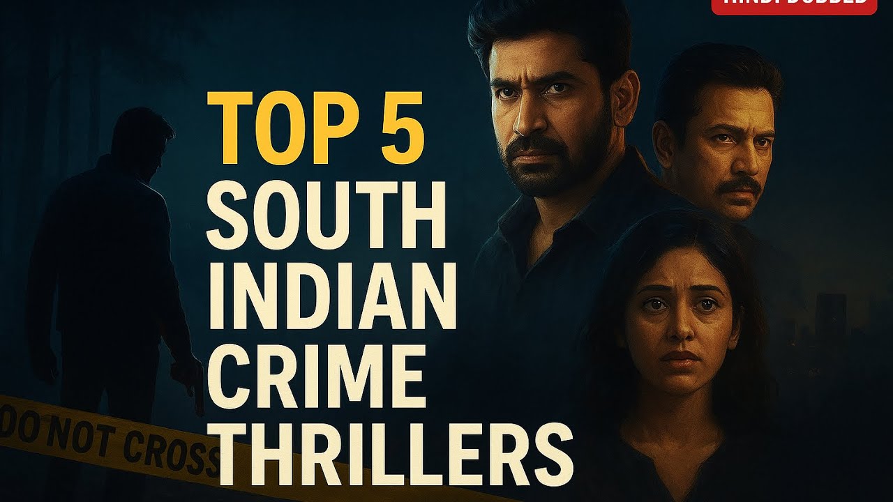 Top 5 South Indian Crime Thriller Movies in Hindi Dubbed 2025 - YouTube