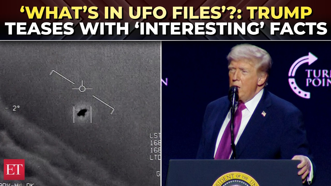 ‘Found interesting documents’: Trump announces release of UFO files ‘very  very soon’