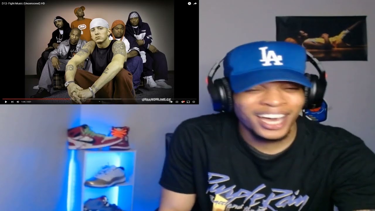 EMINEM GOT SHOOTERS!! D12 - FIGHT MUSIC (REACTION)