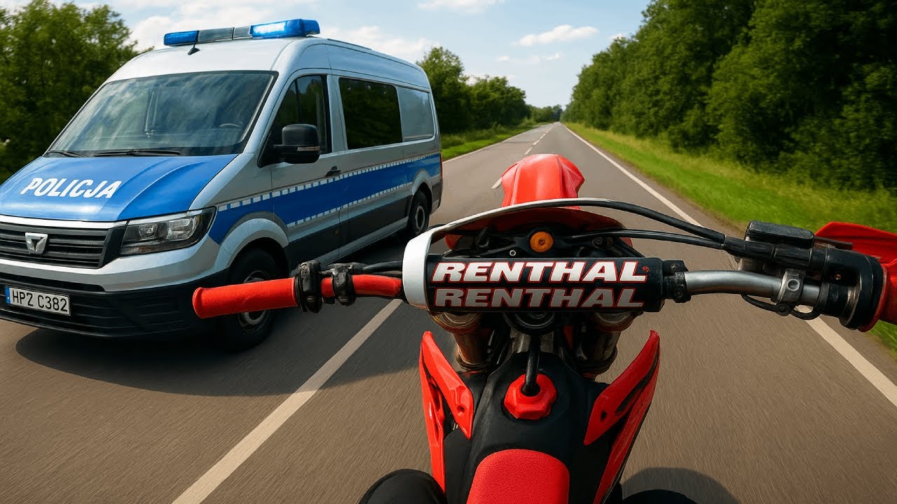 Ekstremalne Ucieczki Motocyklistów Przed Policją
