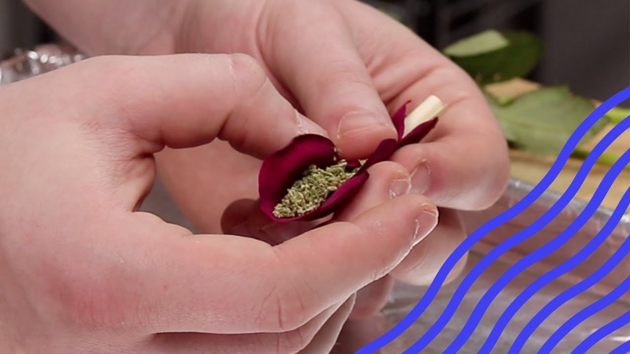 How to Roll a Rose Joint
