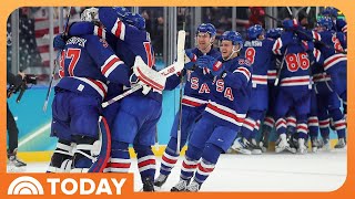 Team USA Goes for Gold on the Ice on Day 14 of Winter Games