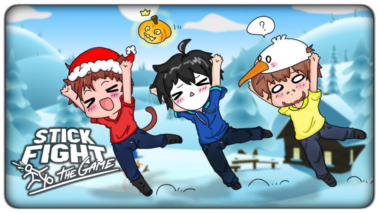 ANCHE A NATALE SIAMO SEMPRE I SOLITI IDIOTI con Gabby, redbox | Stick fight the game [ITA]