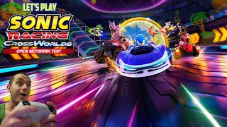 Lets Play Sonic Racing Crossworlds Open Network Beta