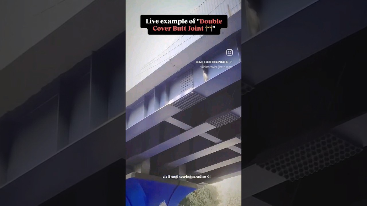 Butt Joint 🔩 |Steel Structures 