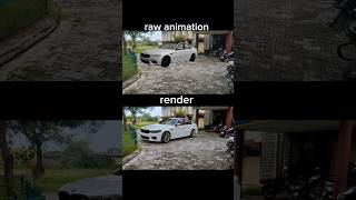 bmw car 3d vfx animation breakdown #vfx #blender #3d #car #bmw #breakdown #vfxcompositing