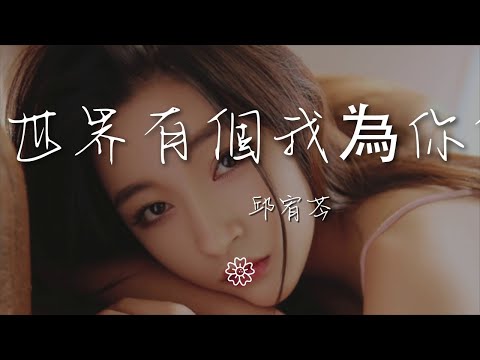邱宥芩 - 你的世界有個我為你停留『』【動態歌詞Lyrics】