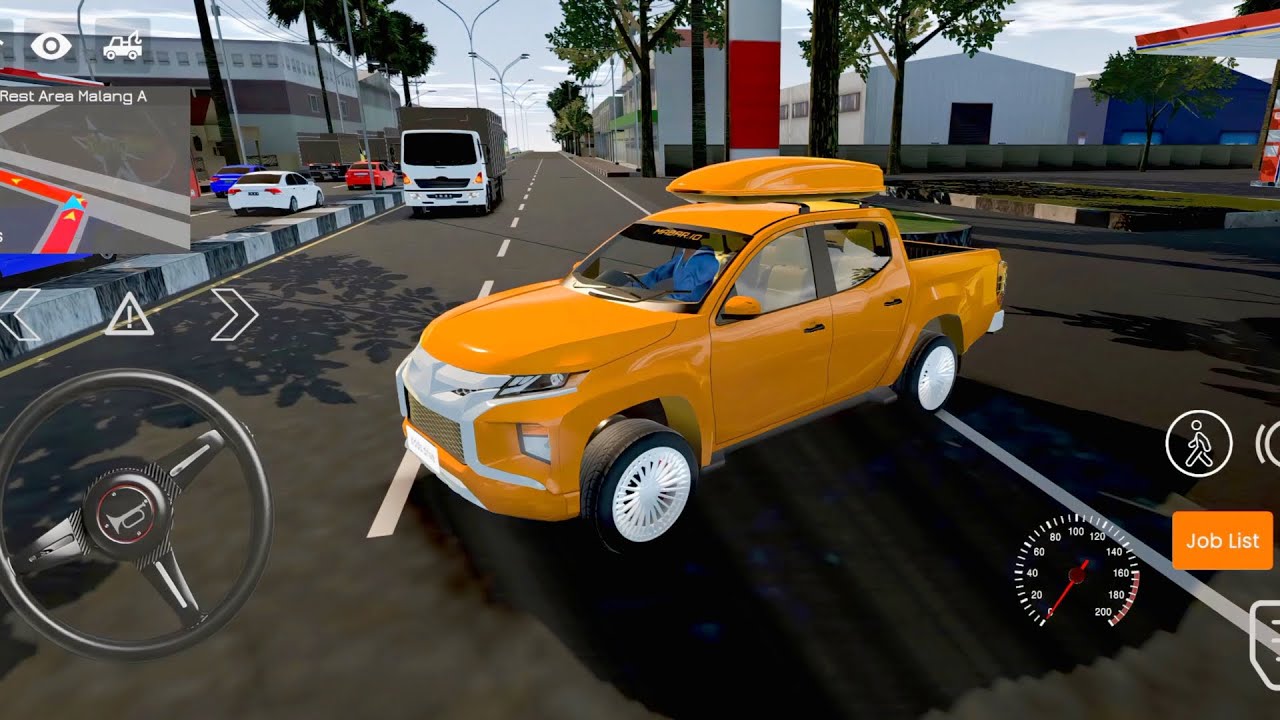 Cumi Darat Multiplayer Gameplay | Realistic Indonesian Car Driving Game | Android p6