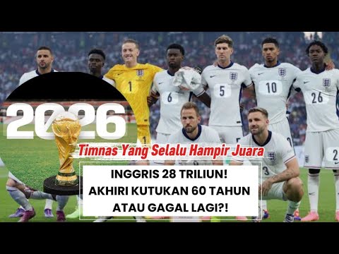 JP268 x juaratoto - TIMNAS INGGRIS DI PILDUN 2026! SKUAD 28 TRILIUN AKHIRI KUTUKAN?! #pialadunia2026 #timnasinggris