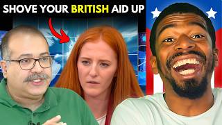 Sushant Slams British Reporter - Chandrayaan | British Aid To India | American Reacts