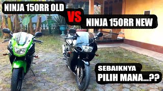 INILAH DETAIL PERBEDAAN NINJA 150RR OLD DAN NINJA 150RR NEW  | PILIH MANA ??