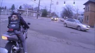 Riding to the tattoo SHOP