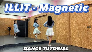 [eng sub] ILLIT(아일릿) MAGNETIC(마그네틱) Full ver.ㅣ안무 배우기ㅣDANCE TUTORIAL MIRRORED ㅣ거울모드