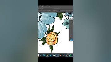 How to do Color Mixing with Lasso tool in Textile Designing | Photoshop class