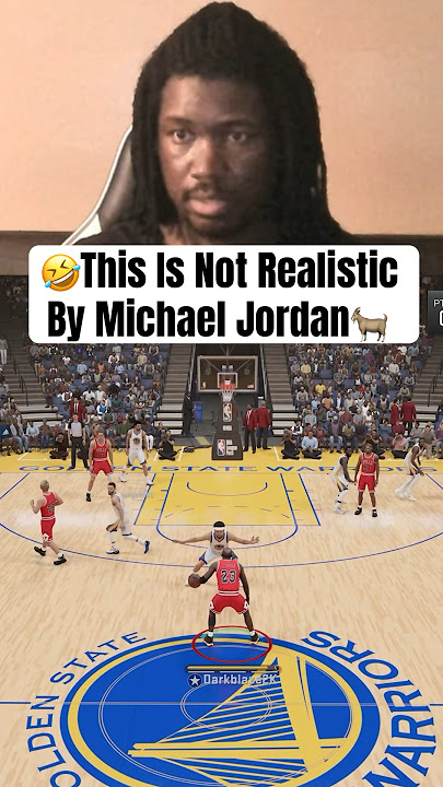 Michael Jordan should NOT be doing that! #shorts #nba2k #gaming