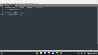 Modificando elementos de una lista en Python