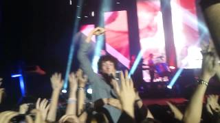 Snow Patrol @O2 World Arena Gary Lightbody attended the audience