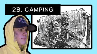 INKTOBER 2022 DAY 28 | CAMPING