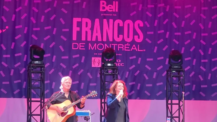 Laurence Jalbert At Francofolie Of Montreal On Jun...