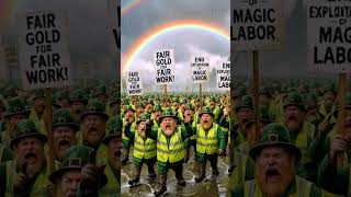 Leprechauns on strike 🪧🛑