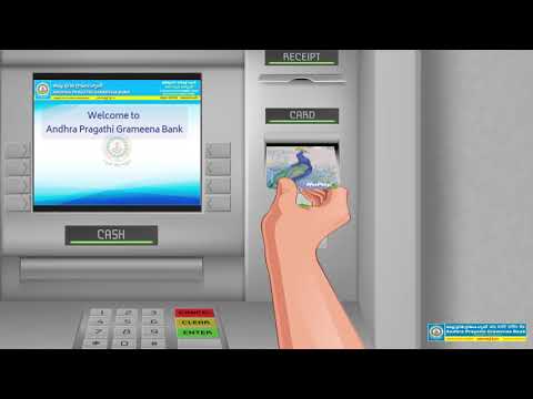 APGB DEBIT CARD GREEN PIN GENERATION TELUGU - video from Andhra Pragathi Grameena Bank