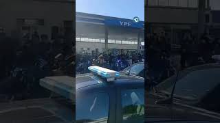 La policia organizó un Sirenazo en pedido por aumentos de sueldo