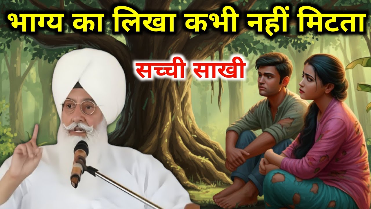 भाग्य का लिखा कभी नहीं मिटता सच्ची साखी || Radha Soami Sakhi