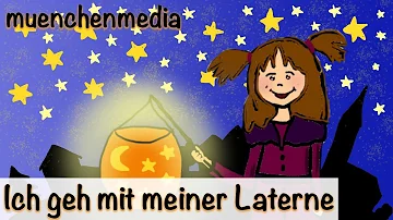 Ich geh mit meiner Laterne - Laternenlieder | Kinderlieder deutsch -  Sankt Martin Lied