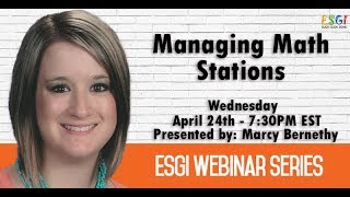 Managing Math Stations