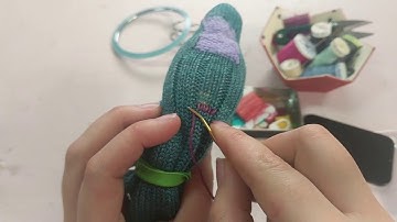 Mending Knit Fabrics Series | Duplicate Stitch Method