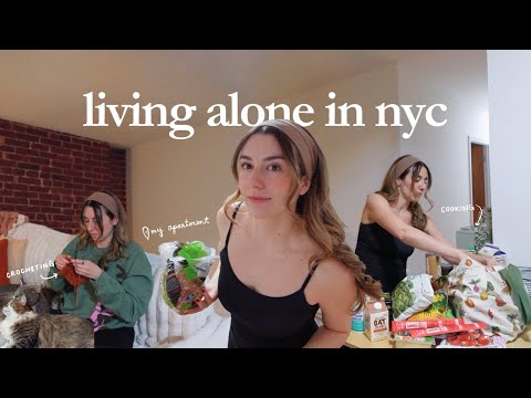 A Cozy Winter Day In My Nyc Apartment *cooking, Crafting & Slowing Down*