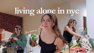 a cozy winter day in my nyc apartment *cooking, crafting \u0026 slowing down*