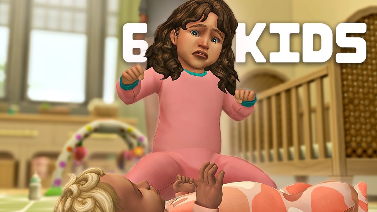 Nora & Caleb Plus 6! Part #2 (Sims 4 Full Stream)