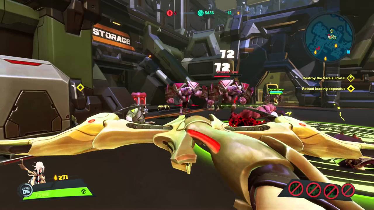 Battleborn Beta Story Mission Thorn Gameplay Walkthrough Part 1 - The Void's Edge