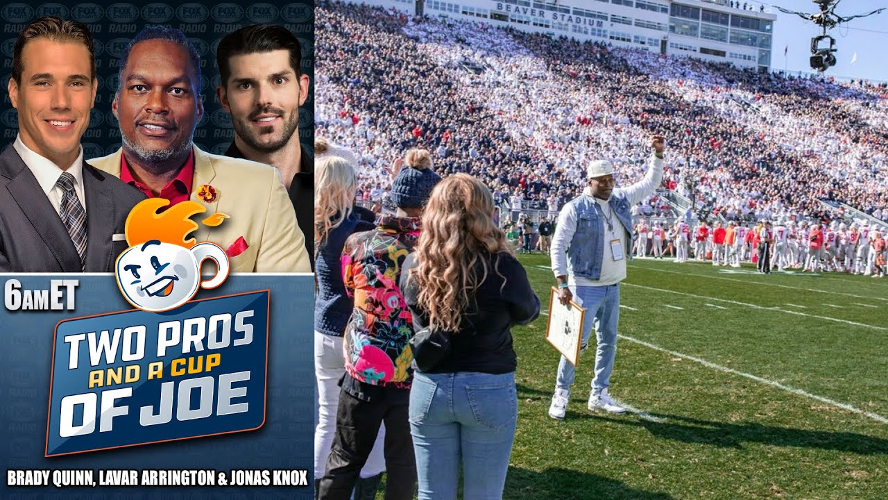 LaVar Arrington Recaps Being Honored at Penn State Game YouTube