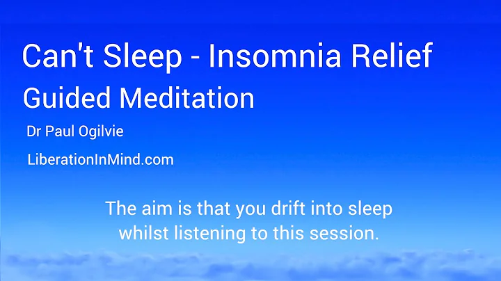 Cant Sleep-Insomnia Relief Guided Meditation