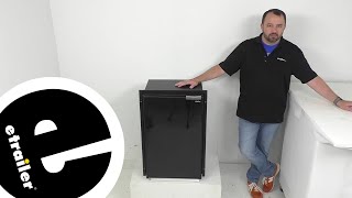 etrailer | Review of Vitrifrigo RV Refrigerators  Black RV Mini Refrigerator  VT34FR