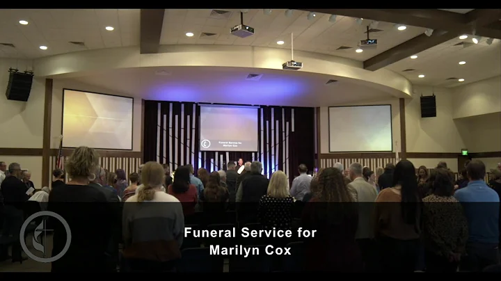 Funeral Service for Marilyn Cox