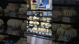 Trying cakes from Nothing Bundt Cakes #shorts #dessert #cakes