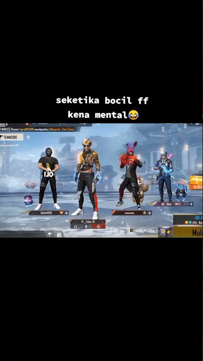 detik detik bocil ff kena mental sama pemain pubg