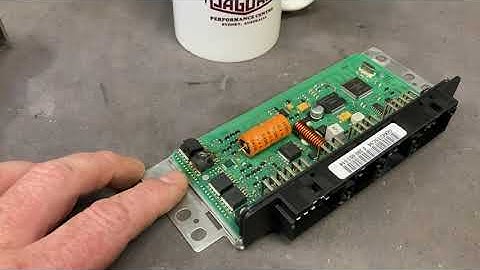 Jaguar Land Rover E-Diff module blown output