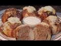 How to BBQ Bacon Meatball Stuffed Onions | Recipe