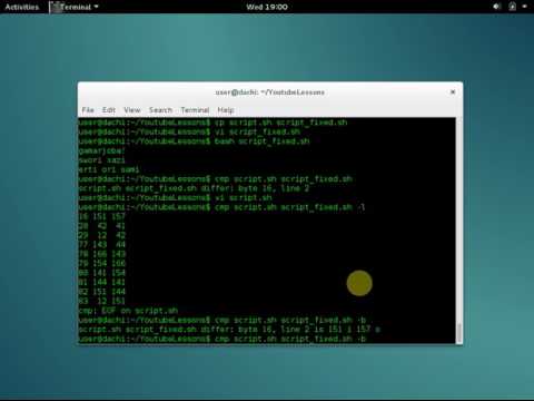 Linux გაკვეთილები დამწყებთათვის - გაკვეთილი 7 [cmp, diff, patch]