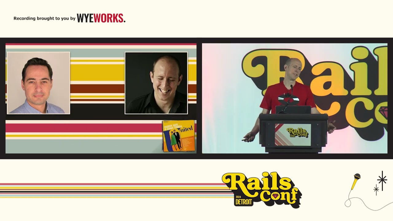 RailsConf 2024 - Conference Welcome with Andy Croll and Adarsh Pandit